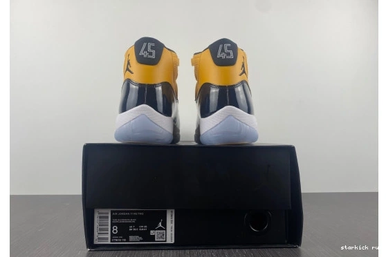 AJ11 yellow black Jordan Air and 11 0312